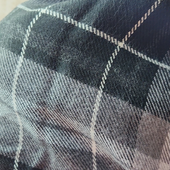 NEW Plaid Wool Blend Dress Scarf, Joseph Abboud - Picture 6 of 9